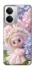 Чохол на Realme 14 Labubu & Flowers ver.1 фото 1 з 1