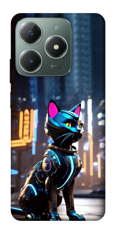 Чехол на Realme C61 Cyber cat фото 1 из 1