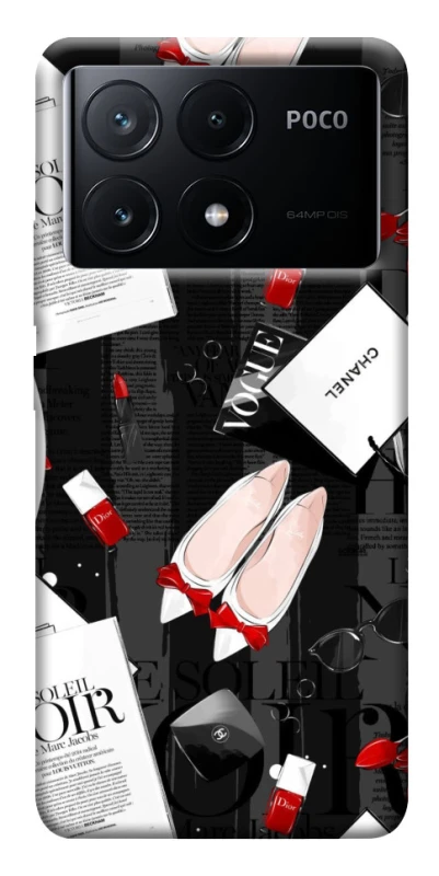 Чехол на Xiaomi Poco X6 Fashion collage ver.4 фото 1 из 1