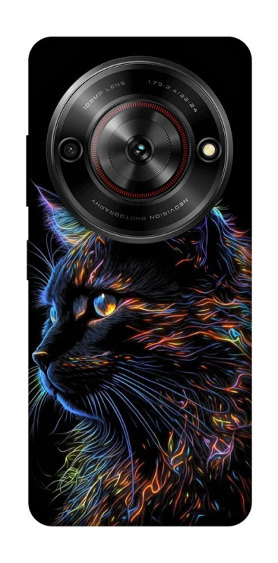 Чехол на ZTE Nubia Focus Черный кот фото 1 из 1