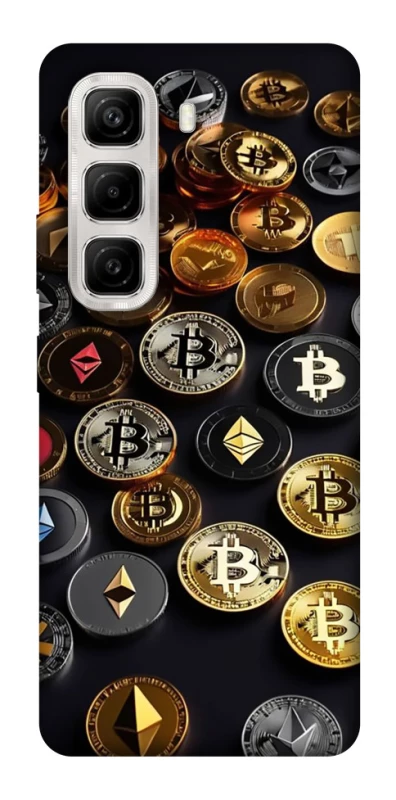 Чохол на Infinix Hot 50 4G Many coins фото 1 з 1