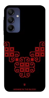 Чохол на Samsung Galaxy A15 4G/5G Чорно-червона вишиванка фото 1 з 1
