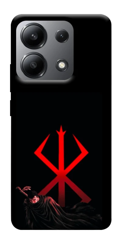 Чохол на Xiaomi Redmi Note 13 4G Berserk Red Logo фото 1 з 1