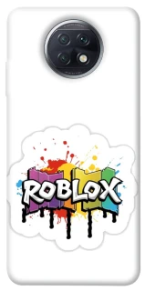 Чохол на Xiaomi Redmi Note 9 5G / Note 9T Roblox logo ver.1 фото 1 з 1
