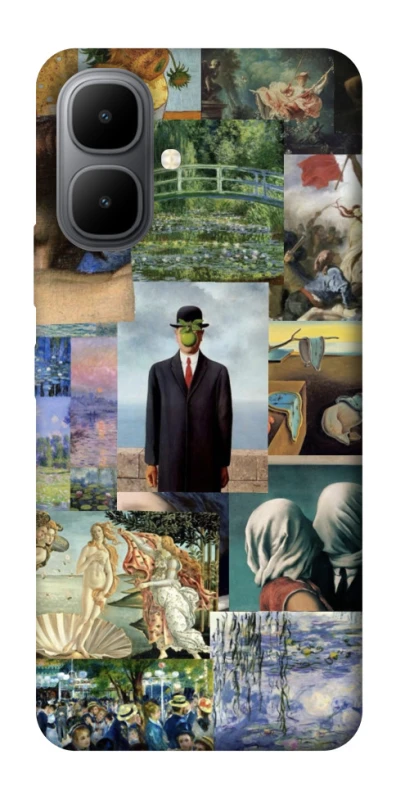 Чехол на Infinix Smart 10 Art collage ver.4 фото 1 из 1