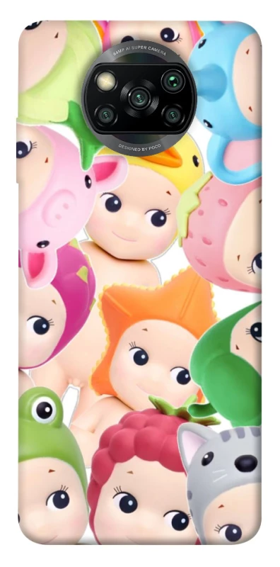 Чохол на Xiaomi Poco X3 NFC / Poco X3 Pro Fruit-Zoo Kaleidoscope фото 1 з 1