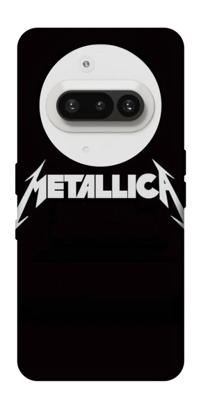 Чехол на Nothing Phone (3a) Metallica logo фото 1 Чехол на Nothing Phone (3a) Metallica logo фото 1 из 1