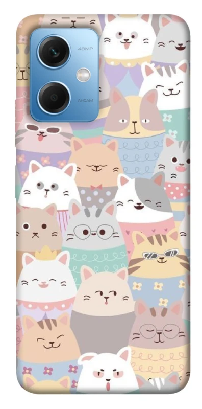 Чохол на Xiaomi Redmi Note 12 5G Funny Kittens ver.2 фото 1 з 1