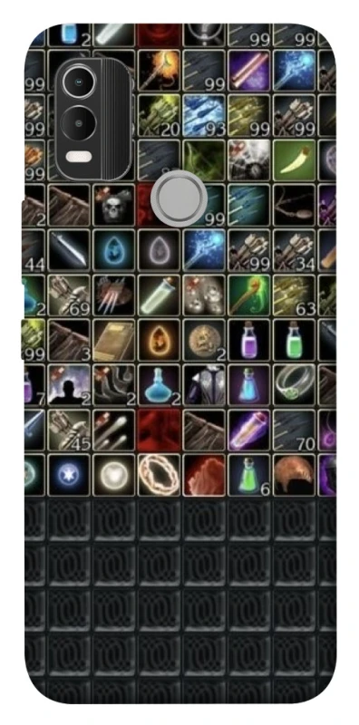 Чохол на Nokia C21 Plus Inventory menu ver.2 фото 1 з 1