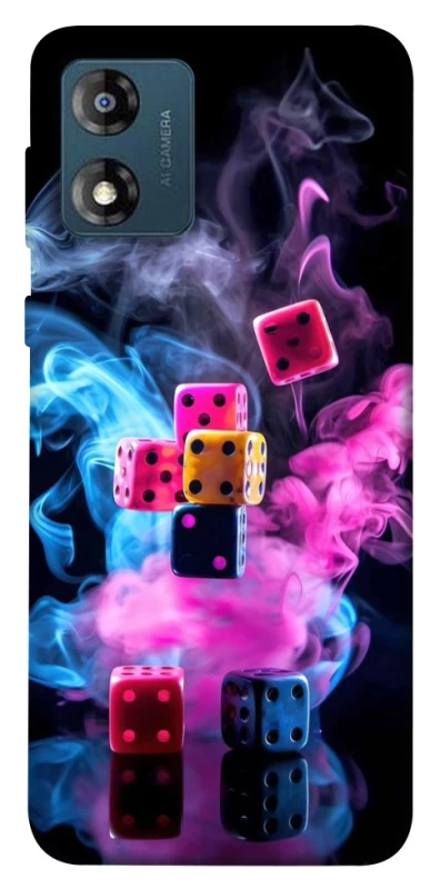 Чехол на Motorola Moto E13 Игральные кости фото 1 из 1