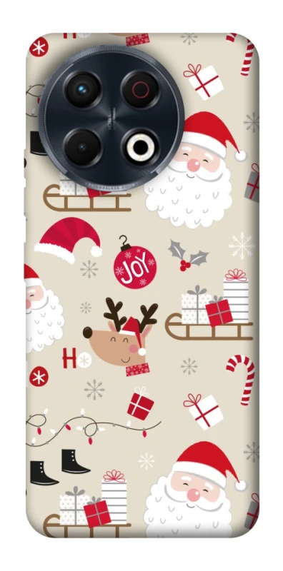 Чохол на TECNO Spark 30 Pro (KL7) Новорічний v1 фото 1 з 1