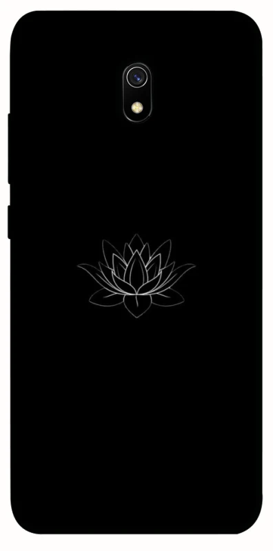 Чохол на Xiaomi Redmi 8a Black Lotus фото 1 з 1