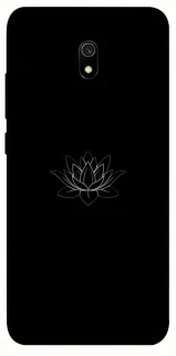 Чохол на Xiaomi Redmi 8a Black Lotus фото 1 з 1