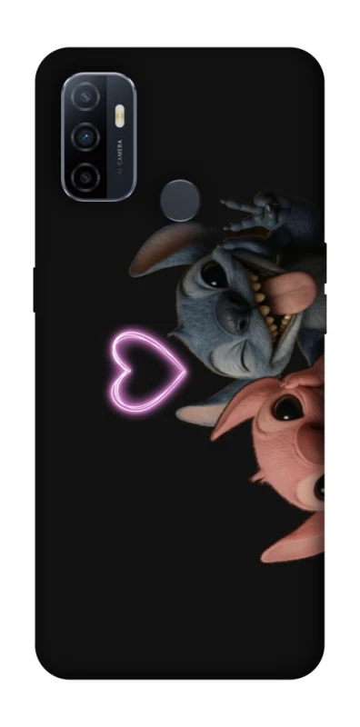 Чехол на Oppo A53 / A32 / A33 Love Stitch & Angel фото 1 из 1
