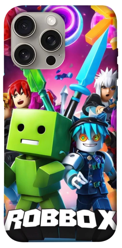 Чохол на Apple iPhone 15 Pro Max (6.7") Roblox gaming heroes фото 1 з 1