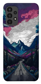 Чехол на Samsung Galaxy A13 4G Нарисованные горы фото 1 из 1