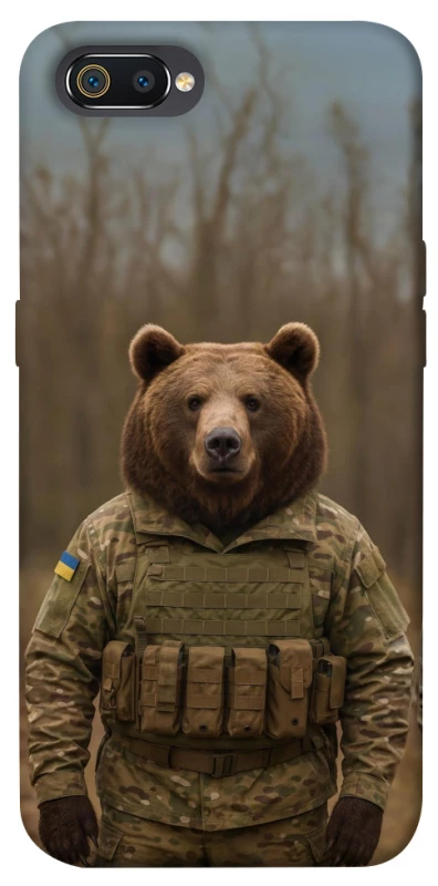 Чохол на Realme C2 Ведмідь захисник фото 1 з 1