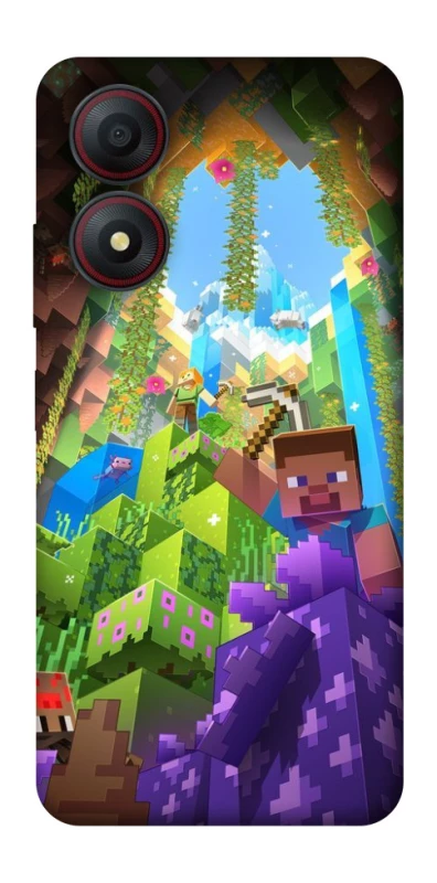 Чохол на ZTE Blade A34 4G Minecraft forever фото 1 з 1