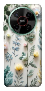 Чехол на ZTE Nubia V70 Max Floral design ver.4 фото 1 из 1