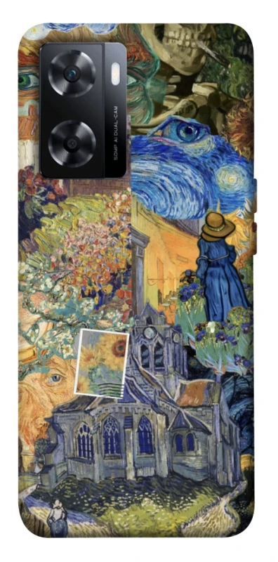 Чохол на OnePlus Nord N20 SE Van Gogh collage фото 1 з 1