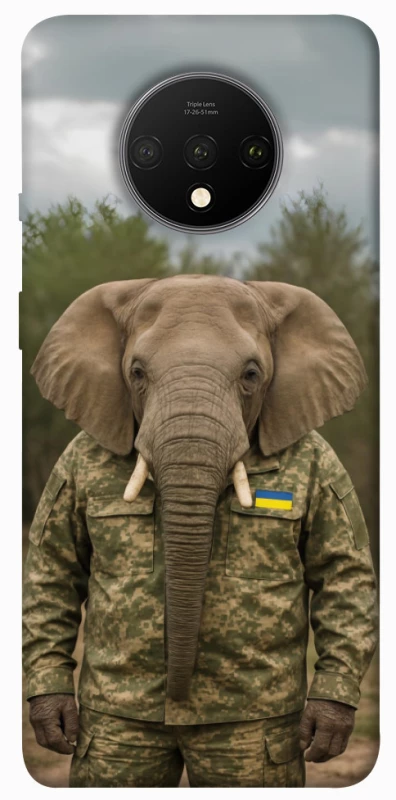 Чохол на OnePlus 7T Слон захисник фото 1 з 1