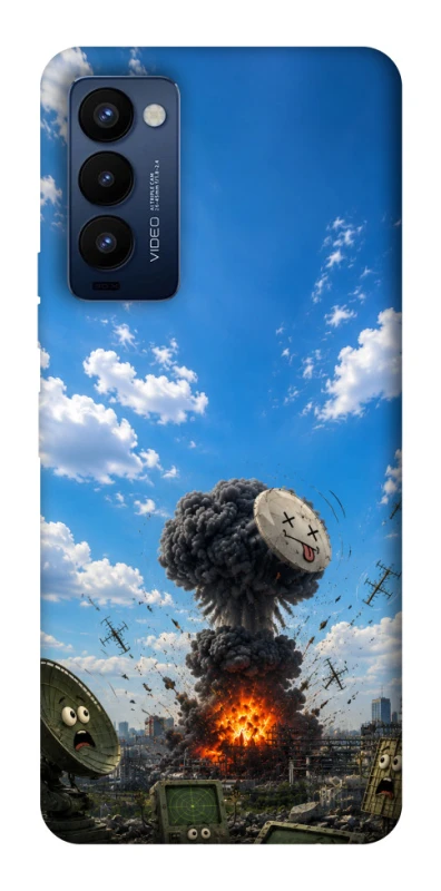 Чохол на TECNO Camon 18 Pro Moscow never sleeps ver.6 фото 1 з 1