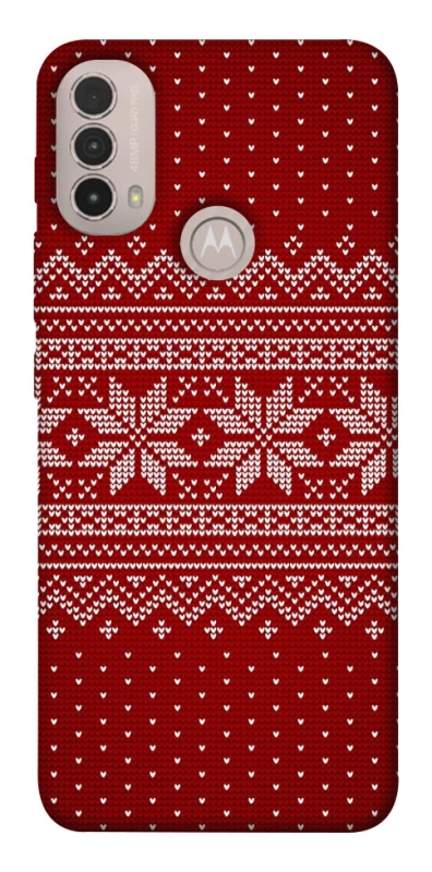 Чохол на Motorola Moto E40 Christmas jumper ver.3 фото 1 з 1
