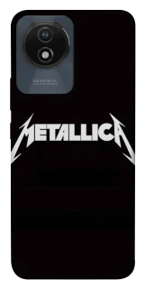 Чехол на Vivo Y02 Metallica logo фото 1 из 1