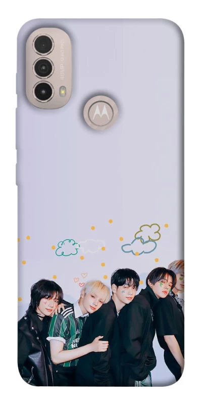 Чохол на Motorola Moto E40 TXT v2 фото 1 з 1