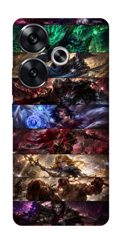 Чехол на Xiaomi Poco F6 League of Legends фото 1 из 1