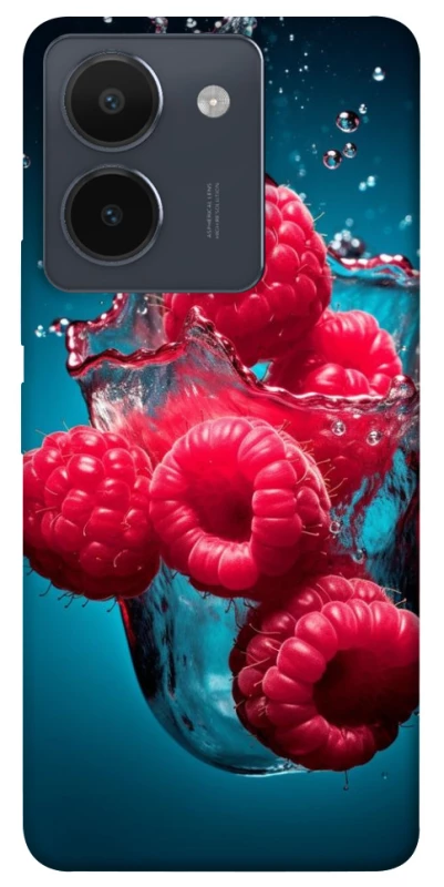 Чехол на Vivo Y36 Малинка в воде фото 1 из 1