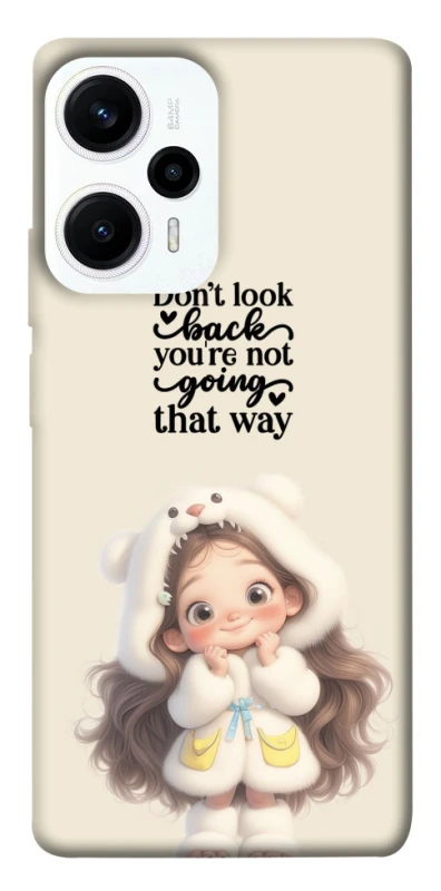 Чохол на Xiaomi Poco F5 / Note 12 Turbo Don't look back фото 1 з 1