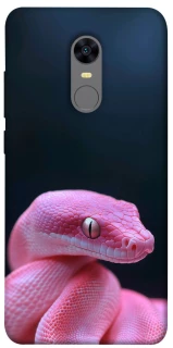 Чехол на Xiaomi Redmi 5 Plus / Redmi Note 5 (Single Camera) Розовая Змея фото 1 из 1