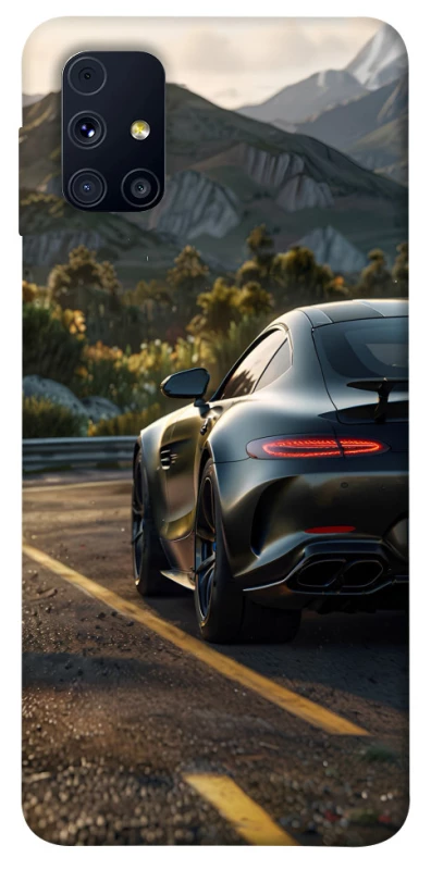 Чехол на Samsung Galaxy M31s Car in the mountains фото 1 из 1