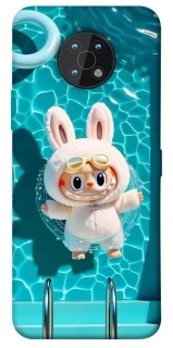 Чехол на Nokia G50 Labubu in the pool ver.2 фото 1 из 1