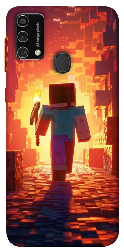 Чехол на Samsung Galaxy M21s Minecraft adventure фото 1 из 1