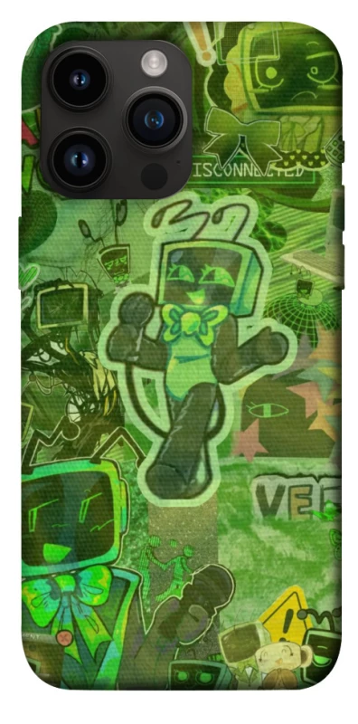 Чохол на Apple iPhone 14 Pro Max (6.7") Dandysworld tv green theme фото 1 з 1
