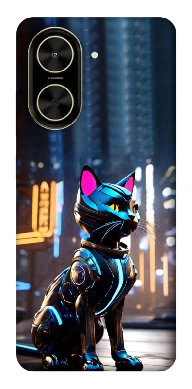 Чохол на Xiaomi Poco C71 Cyber cat фото 1 з 1