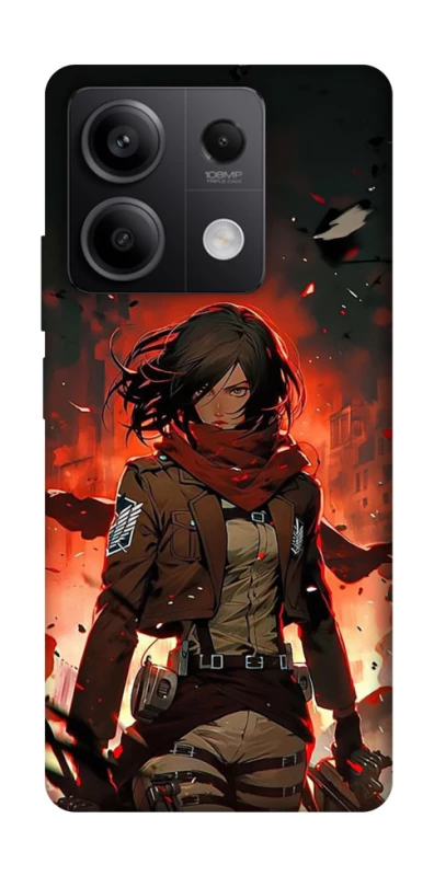 Чохол на Xiaomi Redmi Note 13 5G Mikasa v2 фото 1 з 1