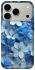 Чехол на Apple iPhone 17 Pro (6.3") Синие цветы фото 1 из 1