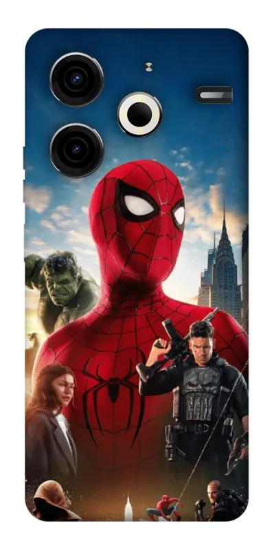 Чехол на TECNO Pova 6 Neo (LI6) Spider Man ver.2 фото 1 из 1