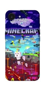 Чехол на Apple iPhone 16e (6.1") Minecraft world фото 1 из 1