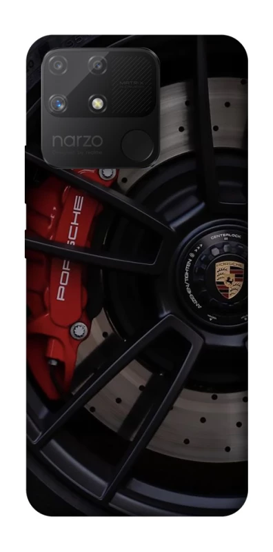 Чехол на Realme Narzo 50A Wheal porsche фото 1 из 1
