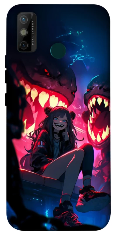 Чохол на TECNO Spark 6 Go Anime girl фото 1 з 1