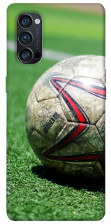 Чохол на Oppo Reno 4 Pro 5G М'яч на газоні фото 1 з 1