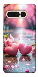 Чехол на Google Pixel 7 Pro Pink heart фото 1 из 1