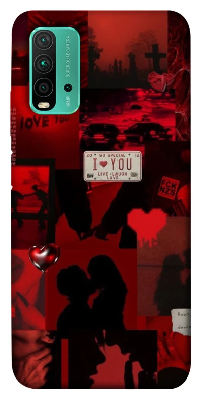 Чохол на Xiaomi Redmi Note 9 4G / Redmi 9 Power Love collage ver.2 фото 1 з 1