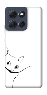 Чехол на Motorola Moto G86 Power Кот Дали фото 1 из 1