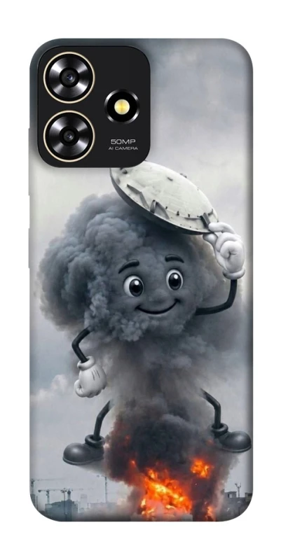 Чохол на ZTE Blade A73 4G Moscow never sleeps ver.3 фото 1 з 1