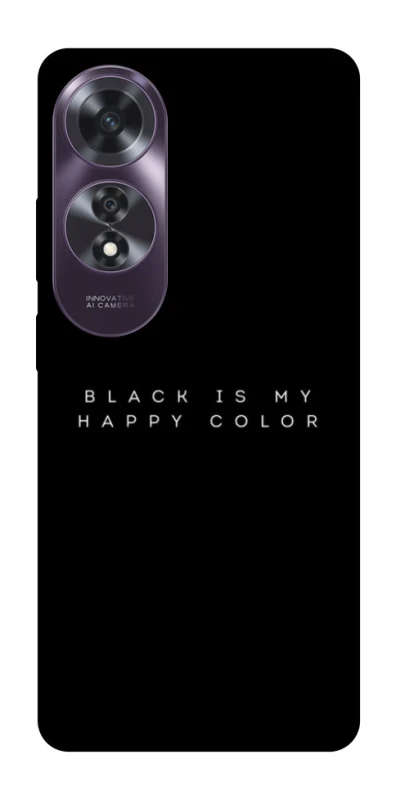 Чехол на Oppo A60 Black color фото 1 из 1